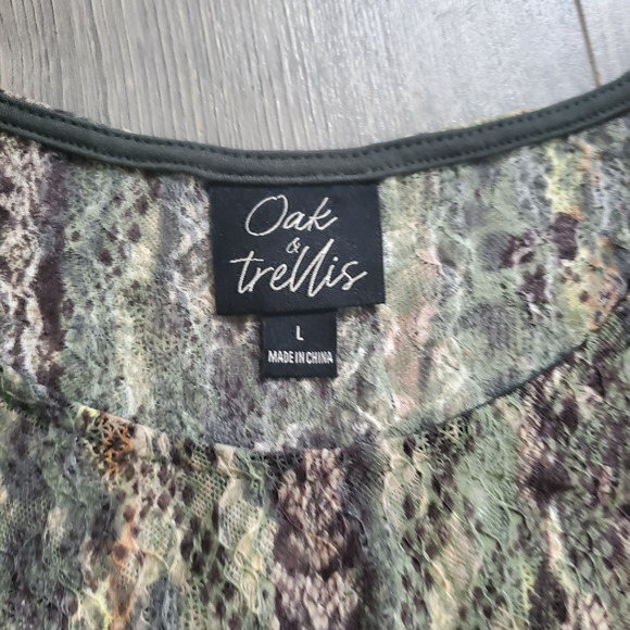 Whimsigoth Fairycore Forest Fairy Y2K Mesh Lace Sheer Top Earth Witch Grunge - Picture 3 of 8